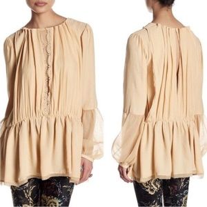 FREE PEOPLE The Soul Serene Blouse (Size M)
